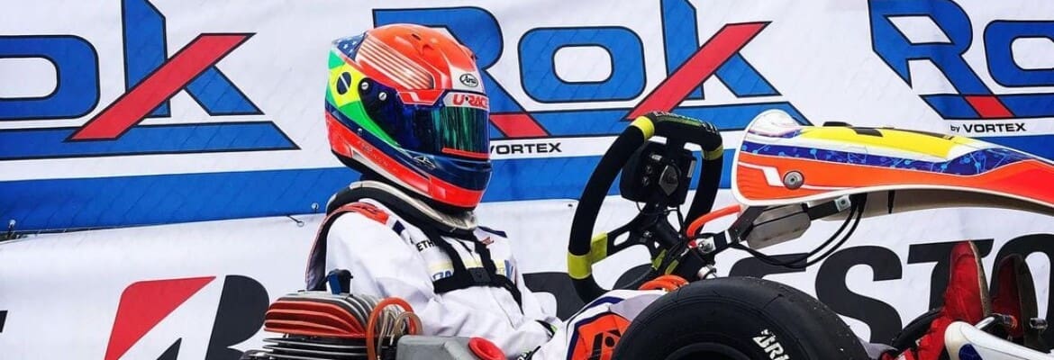 Kart: Enzo Vidmontiene garante 4ª posição em Final do ROK The Rio em Las Vegas