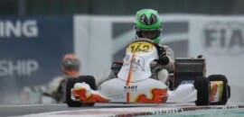 Matheus Ferreira finaliza Mundial de Kart como destaque do Brasil na categoria OK Júnior