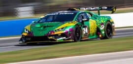 Vice-líder do Lamborghini Super Trofeo, Leo Lamelas compete por título na Pro-Am em Sebring