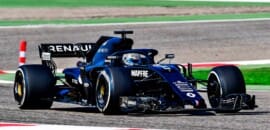 Alonso completa dois dias de testes em Abu Dhabi com a Renault