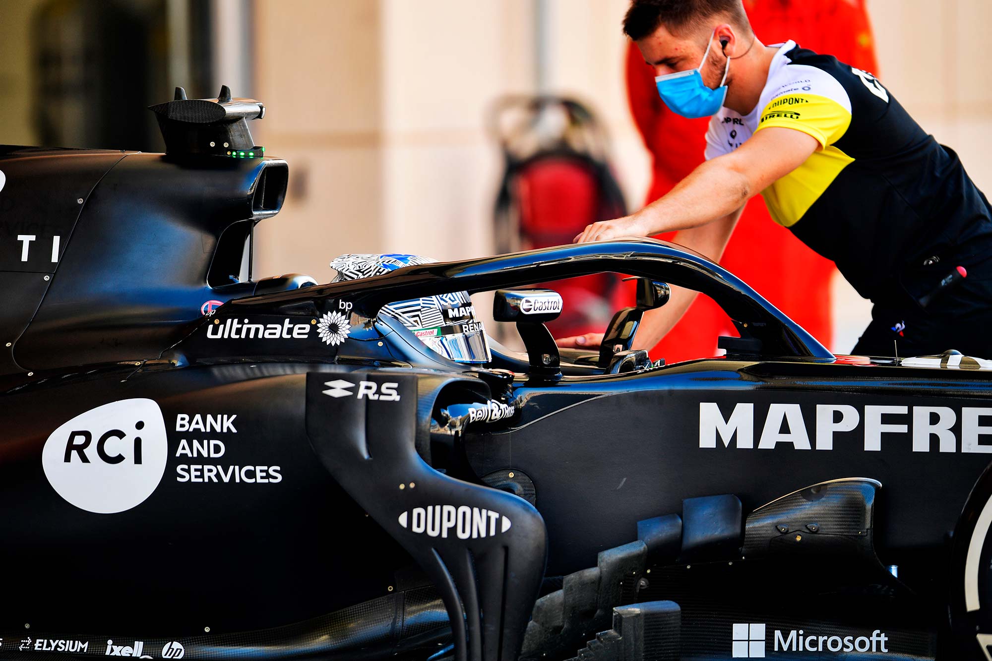 Galeria: confiras as imagens do teste de Alonso com a Renault no Bahrein Fernando Alonso (Renault) Testes Bahrein 2020 - Dia 1