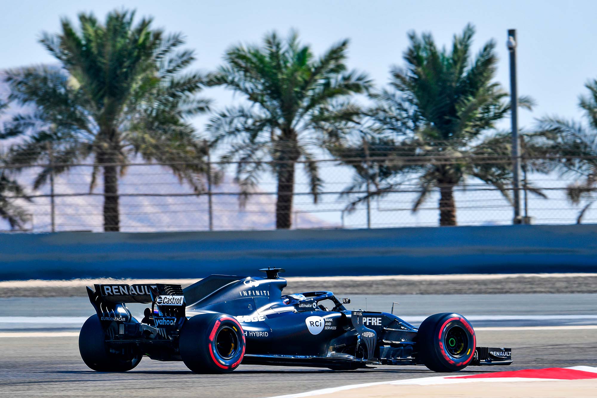 Galeria: confiras as imagens do teste de Alonso com a Renault no Bahrein Fernando Alonso (Renault) Testes Bahrein 2020 - Dia 1