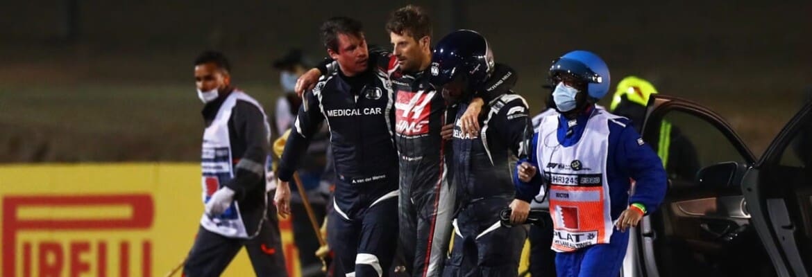 Grosjean quer entender mais sobre seu acidente no Bahrein