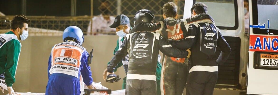 Chefe da Haas confirma que Grosjean está bem após a forte batida no Bahrein