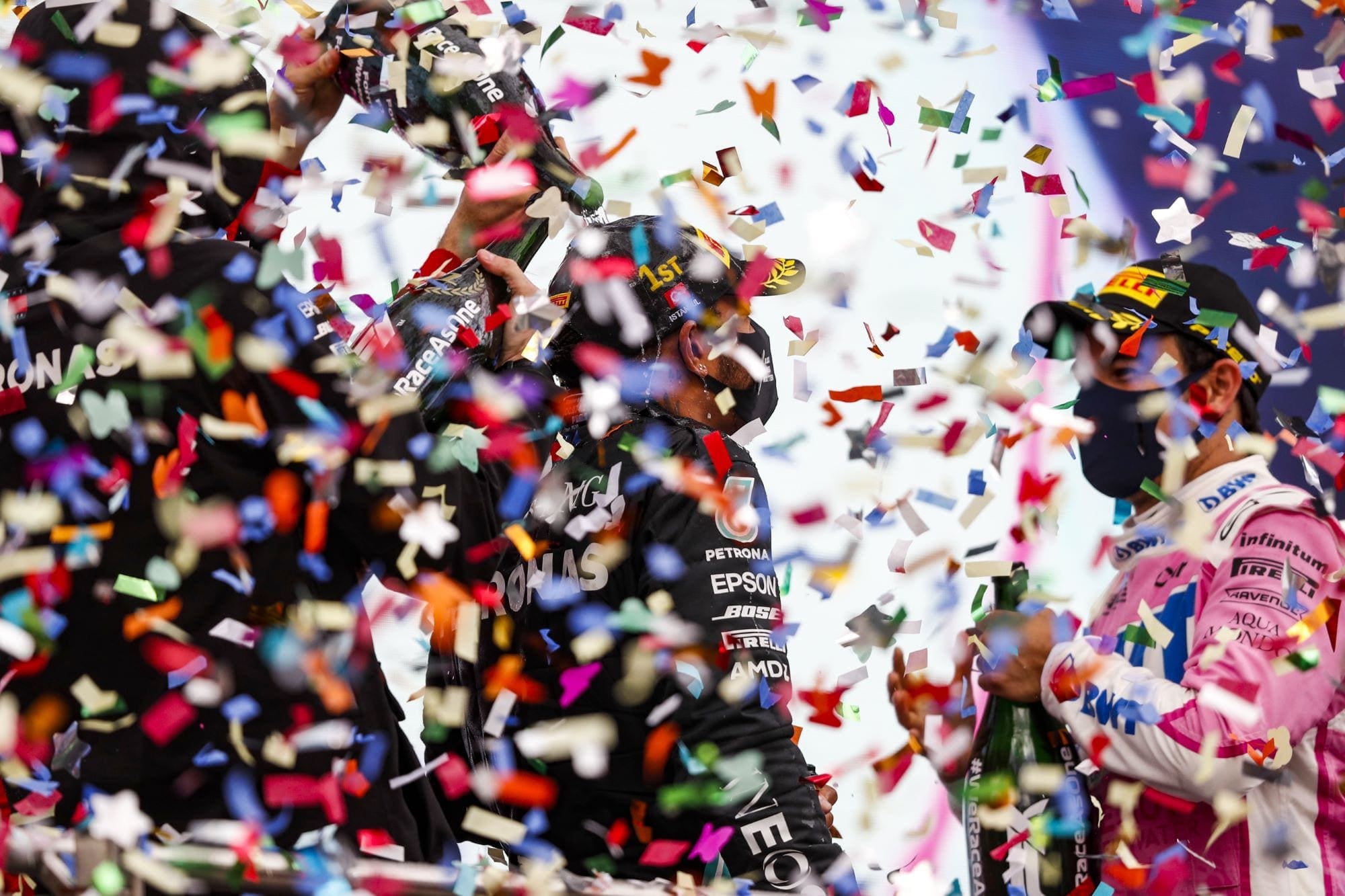 Lewis Hamilton (Mercedes) GP da Turquia F1 2020 - Campeão