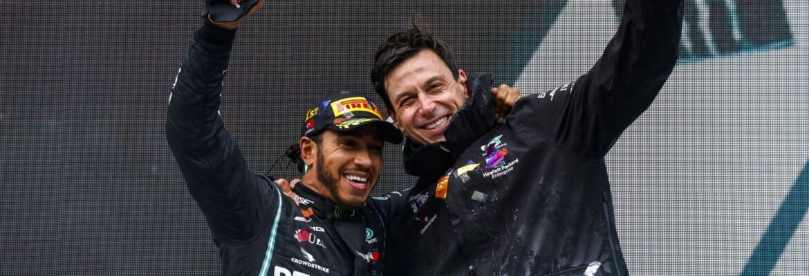 Hamilton e Wolff - Mercedes - GP da Turquia F1 2020