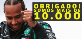 F1Mania.net Em Dia: Obrigado! Somos mais de 10.000