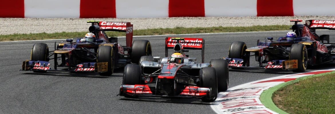 Hamilton, Ricciardo e Vergne - GP da Espanha F1 2012