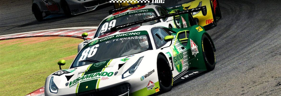 Ferrari Challenge: Rodrigo de Sousa (Grip) vence em Cascavel; Roveda vira e lidera tabela