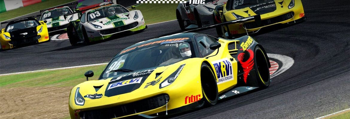 Ferrari Challenge: Esdras Souza (Tornado) vence dividida com Charles Zimmermann em Suzuka