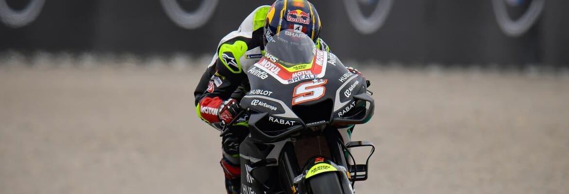 Zarco dá volta fantástica e é mais veloz da sexta em Portugal; Mir é 6º