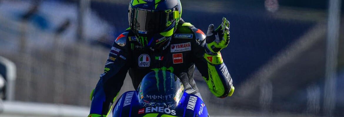 Rossi dá adeus a equipe de fábrica da Yamaha: “foi como um filme”