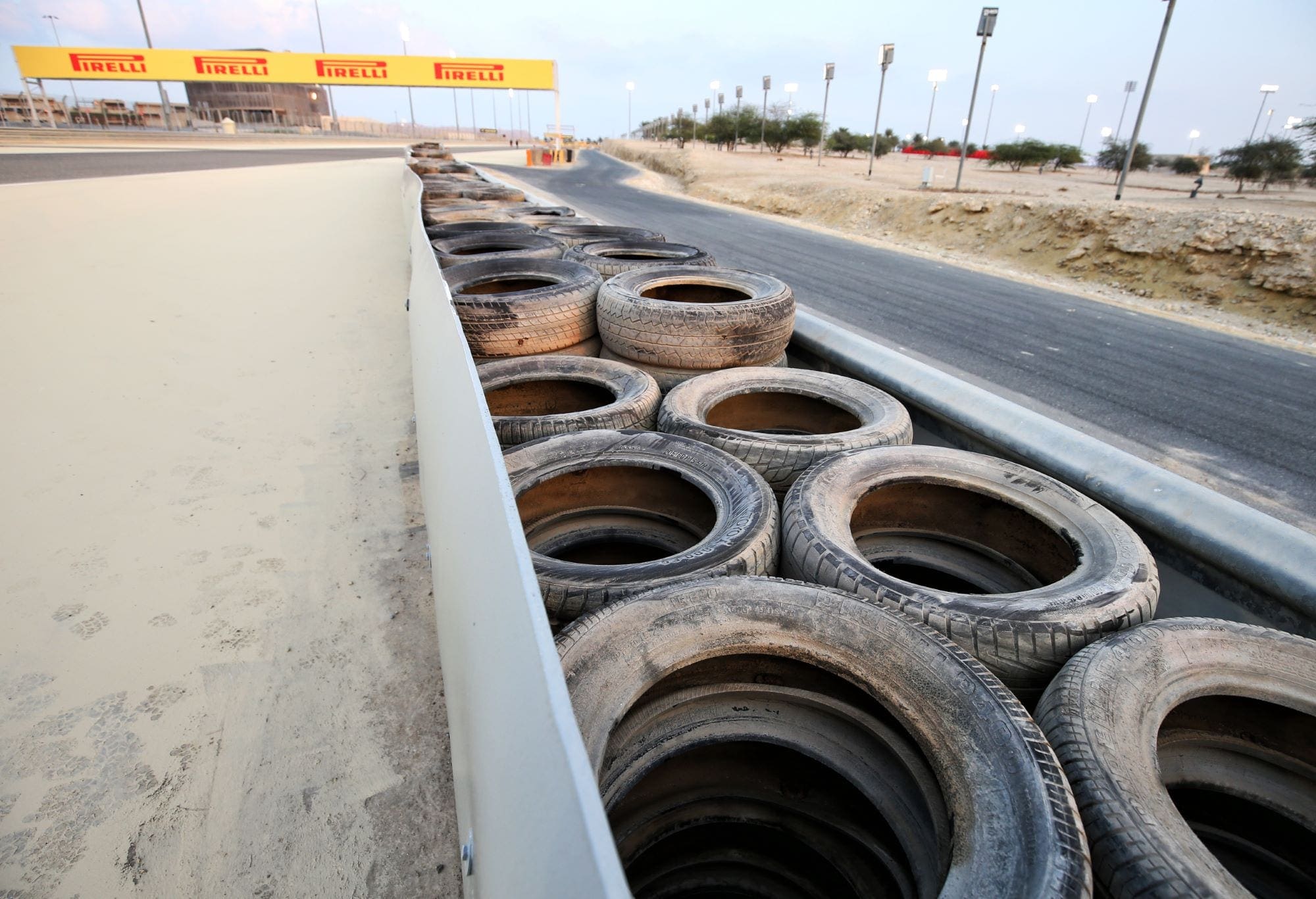 Local do acidente Romain Grosjean - Circuito Internacional do Bahrein - F1 2020