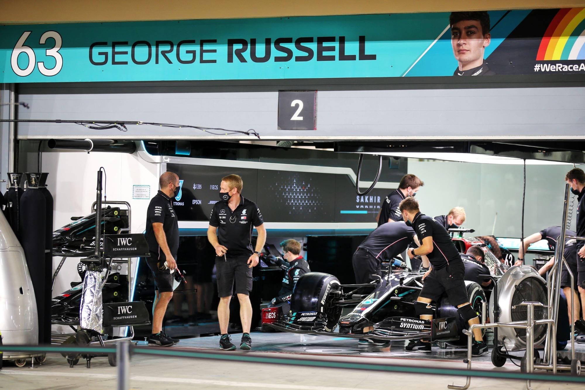 George Russell (Mercedes) GP de Sakhir F1 2020