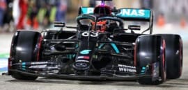 Russell mantém a liderança no segundo treino para o GP de Sakhir