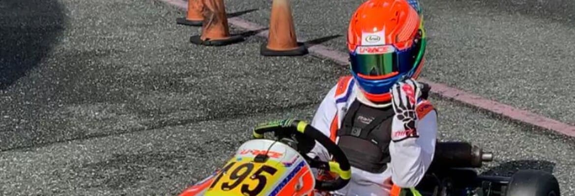 Líder da Orlando Cup, Enzo Vidmontiene busca título internacional de kart na Flórida