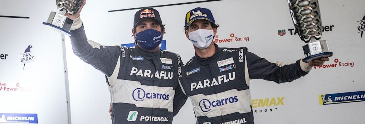 Cacá Bueno e Marcelo Franco conquistam pódio no Porsche Endurance em Interlagos na classe Sport