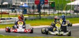 Karts na pista para o 55º Brasileiro de Kart PRO HONDA