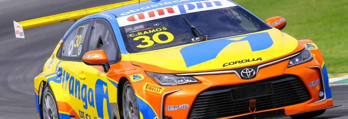 Sempre entre os três primeiros, Ramos larga em terceiro na prova que vale o título