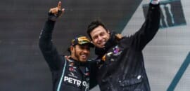 Lewis Hamilton e Toto Wolff - F1