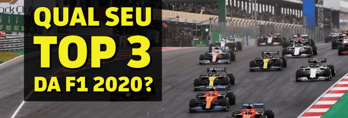 Em Dia: Qual seu TOP 3 entre as corridas da temporada 2020 da F1? Em Dia: Qual seu TOP 3 entre as corridas da temporada 2020 da F1?