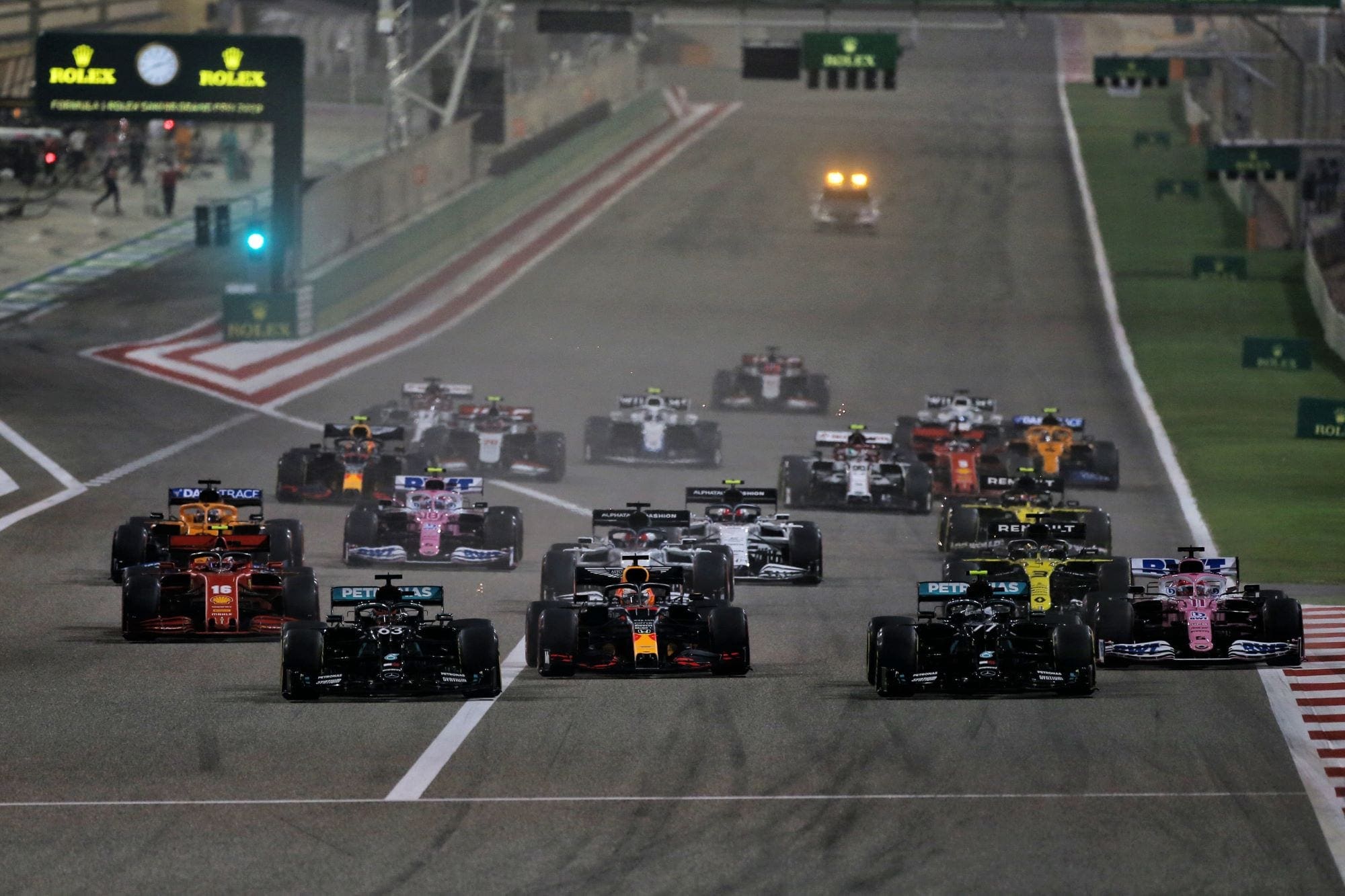 Galeria: confira as imagens do Grande Prêmio de Sakhir de F1 Largada - GP de Sakhir F1 2020