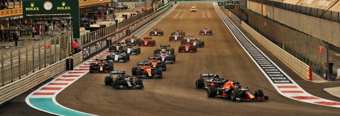 Largada - GP de Abu Dhabi F1 2020
