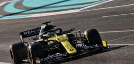 Renault conclui teste de pós-temporada em Abu Dhabi na liderança