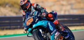 Quartararo lamenta final “triste” para temporada 2020 da MotoGP