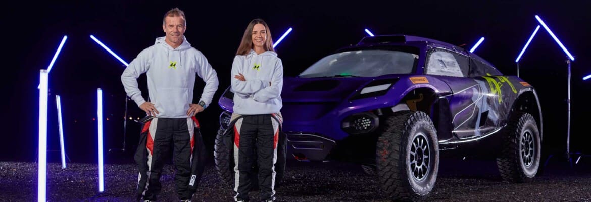 Sébastien Loeb e Cristina Gutiérrez serão os pilotos do Lewis Hamilton na Extreme E