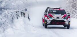 Pilotos do WRC se preparam para a etapa do Rally do Ártico na Finlândia