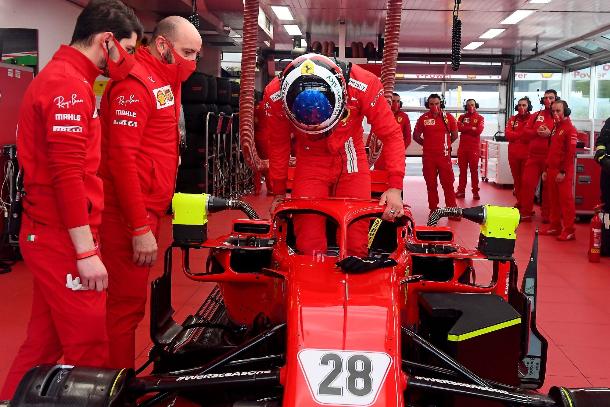 Giuliano Alesi - Teste Ferrari Fiorano