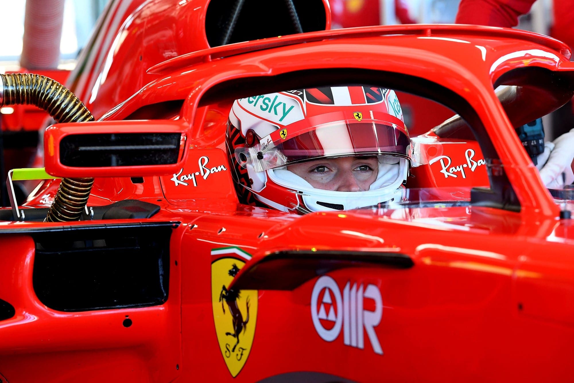 Galeria: Charles Leclerc tem dia de testes com a Ferrari em Fiorano Charles Leclerc - Testes Ferrari em Fiorano