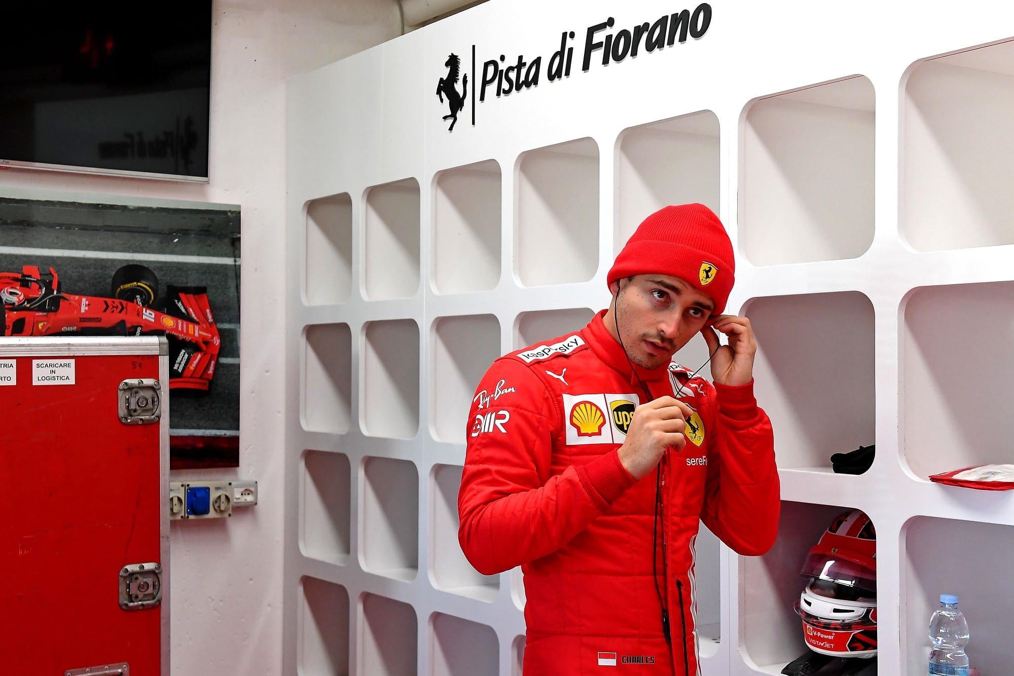 Galeria: Charles Leclerc tem dia de testes com a Ferrari em Fiorano Charles Leclerc - Testes Ferrari em Fiorano