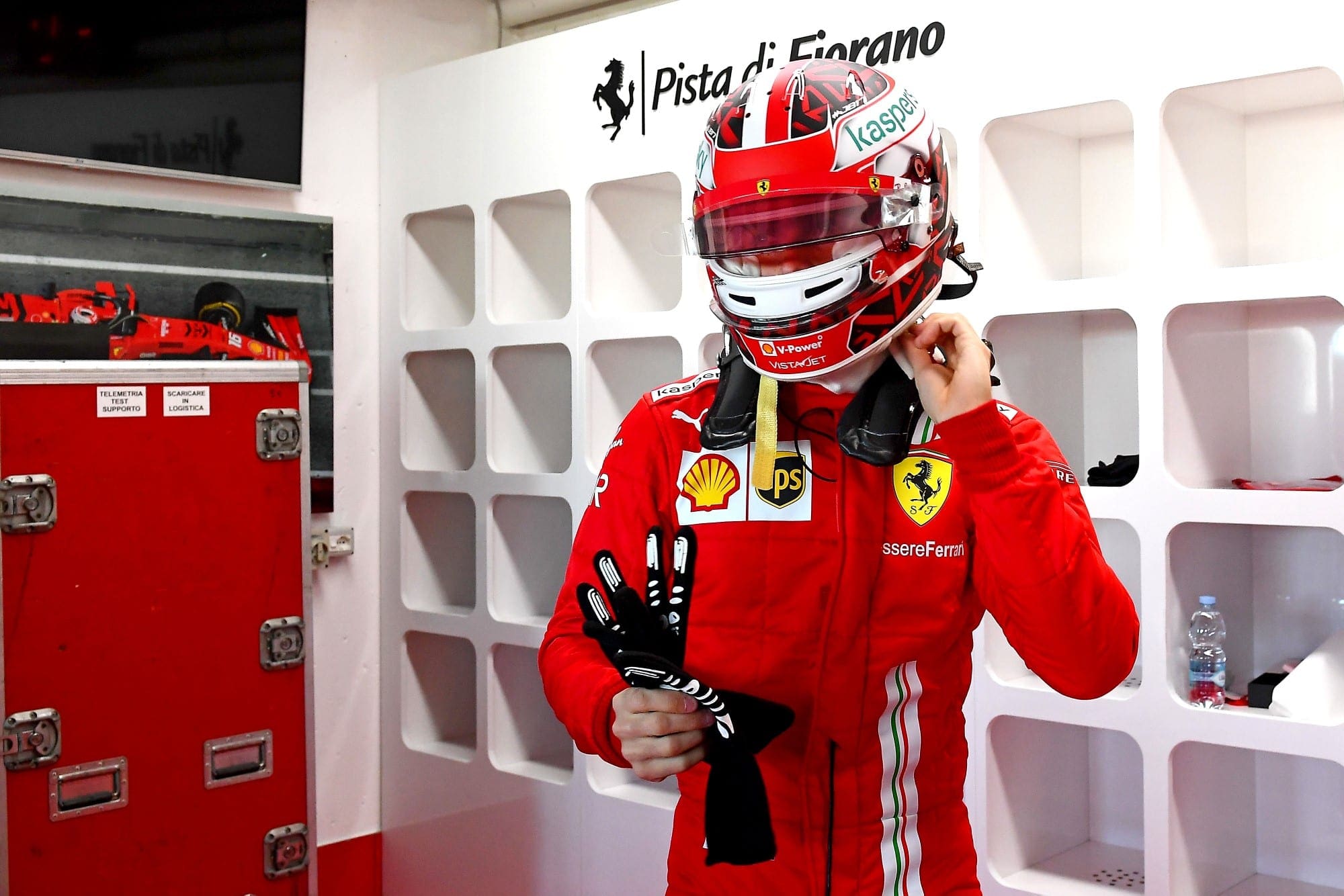 Galeria: Charles Leclerc tem dia de testes com a Ferrari em Fiorano Charles Leclerc - Testes Ferrari em Fiorano