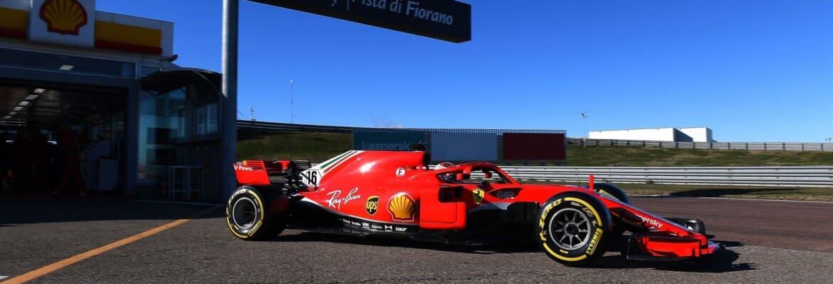 Galeria: Charles Leclerc tem dia de testes com a Ferrari em Fiorano Galeria: Charles Leclerc tem dia de testes com a Ferrari em Fiorano