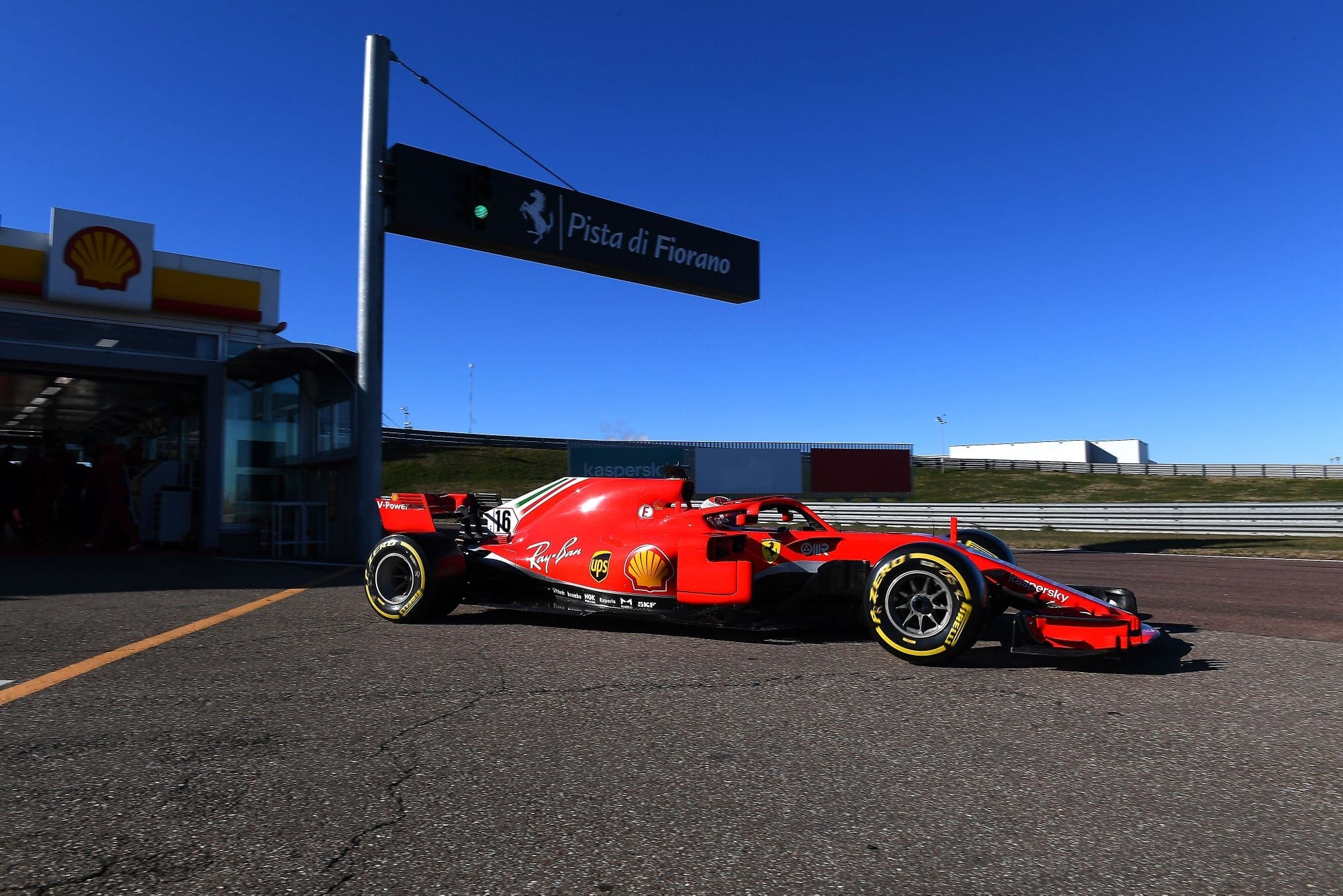 Galeria: Charles Leclerc tem dia de testes com a Ferrari em Fiorano Charles Leclerc - Testes Ferrari em Fiorano