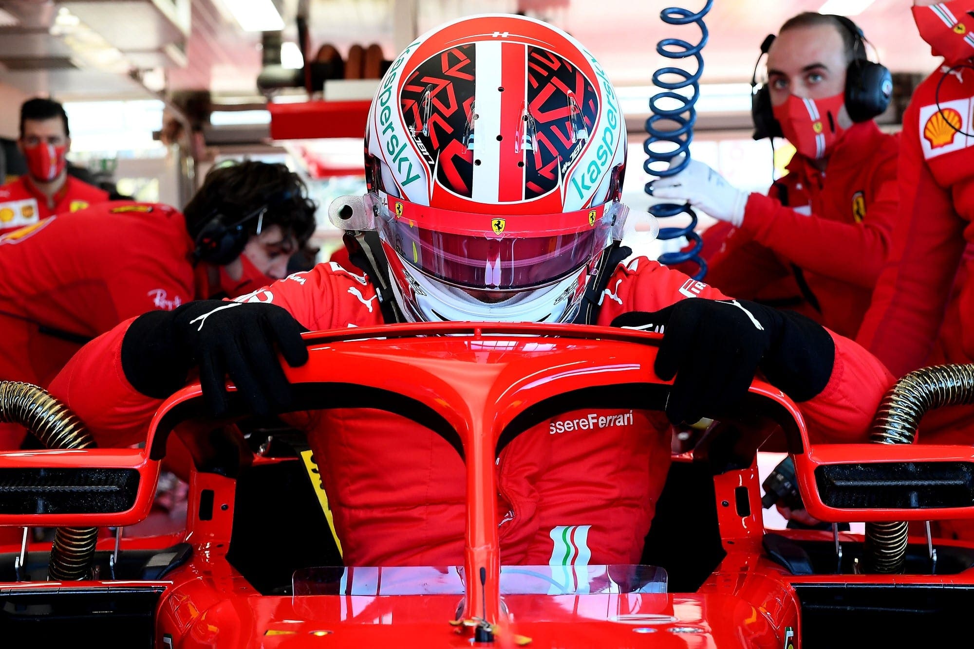 Galeria: Charles Leclerc tem dia de testes com a Ferrari em Fiorano Charles Leclerc - Testes Ferrari em Fiorano