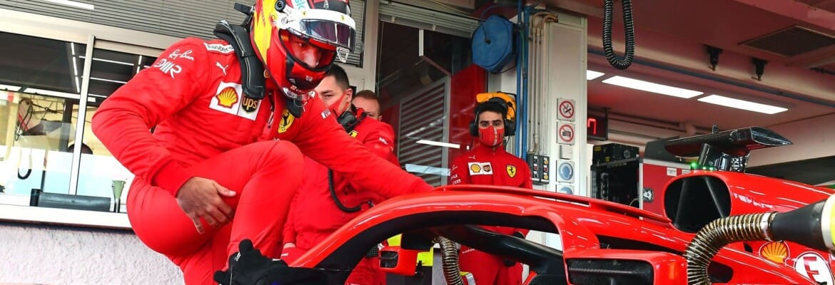 Sainz após seu primeiro contato com um Ferrari: "Dia inesquecível" Sainz após seu primeiro contato com um Ferrari: “Dia inesquecível”