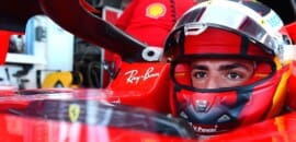 Carlos Sainz estreia na Ferrari durante testes com um F1 em Fiorano