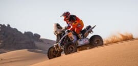 Pablo Copetti ganha segunda etapa na categoria de quadrículos do Rally Dakar