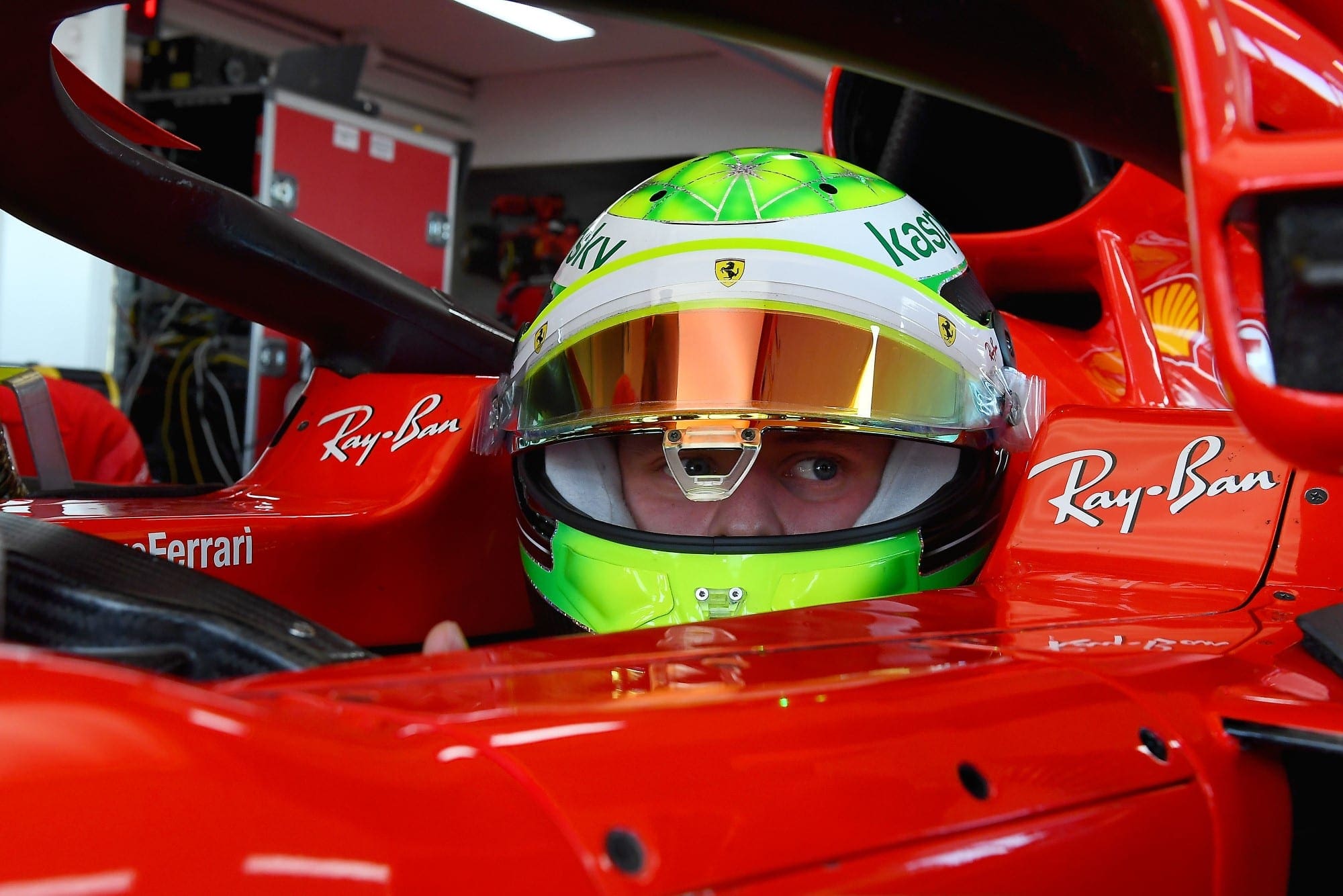 Galeria: Mick Schumacher tem dia de testes com a Ferrari em Fiorano Mick Schumacher - Ferrari - Testes Fiorano F1 2021