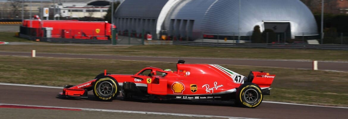 Galeria: Mick Schumacher tem dia de testes com a Ferrari em Fiorano