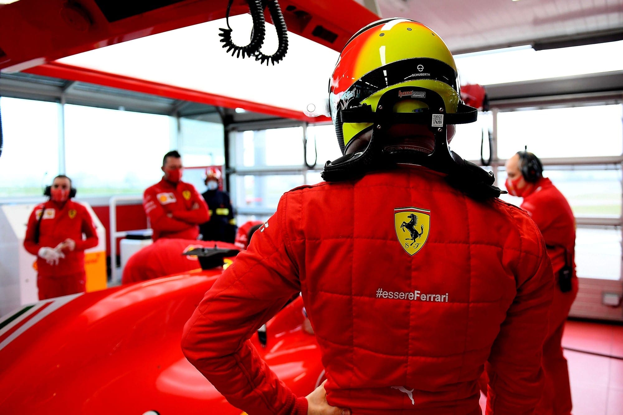 Galeria: confira as imagens do último dia de testes da Ferrari em Fiorano, com Ilott e Schumacher Mick Schumacher - Ferrari - Testes Fiorano F1 2021