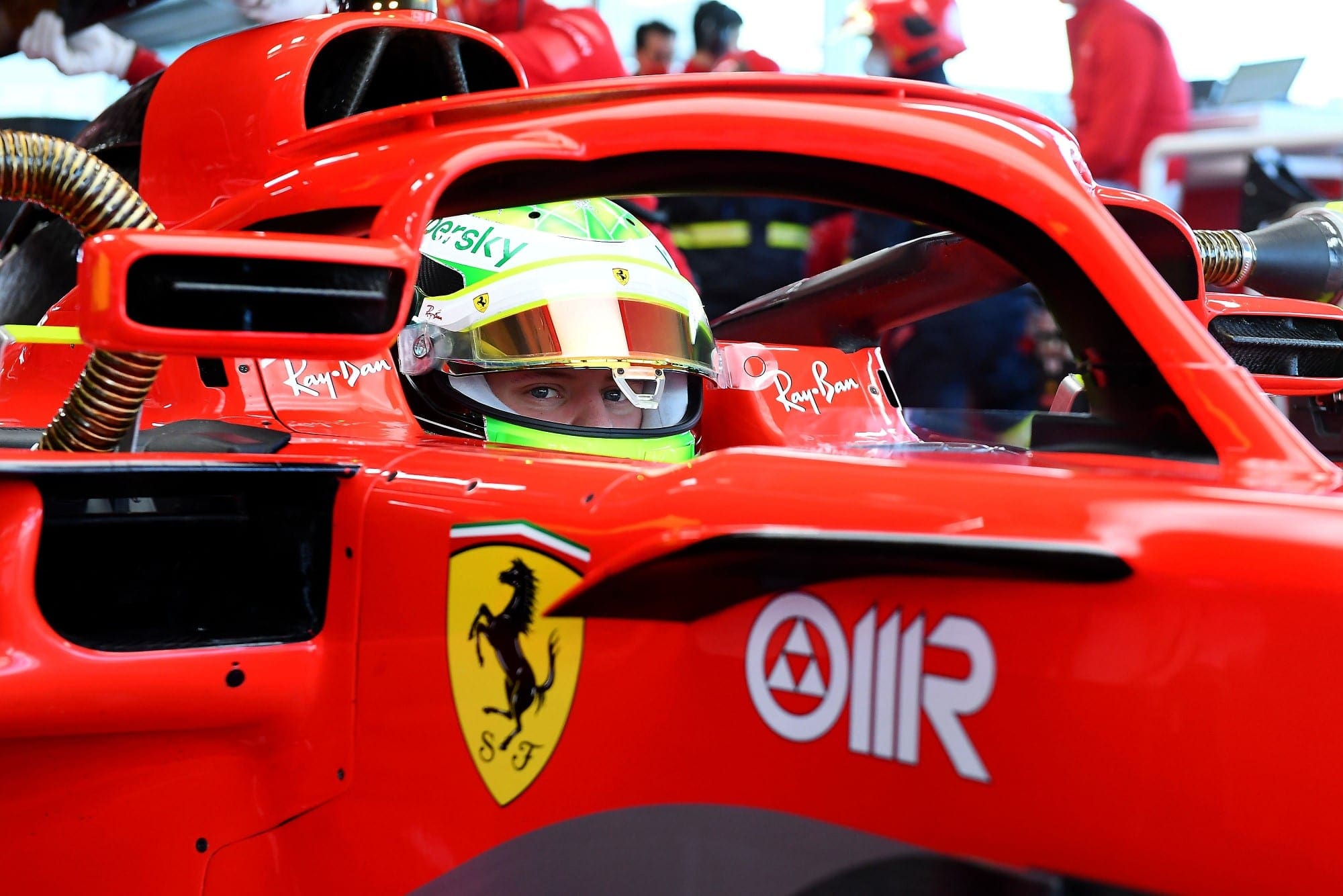 Galeria: confira as imagens do último dia de testes da Ferrari em Fiorano, com Ilott e Schumacher Mick Schumacher - Ferrari - Testes Fiorano F1 2021