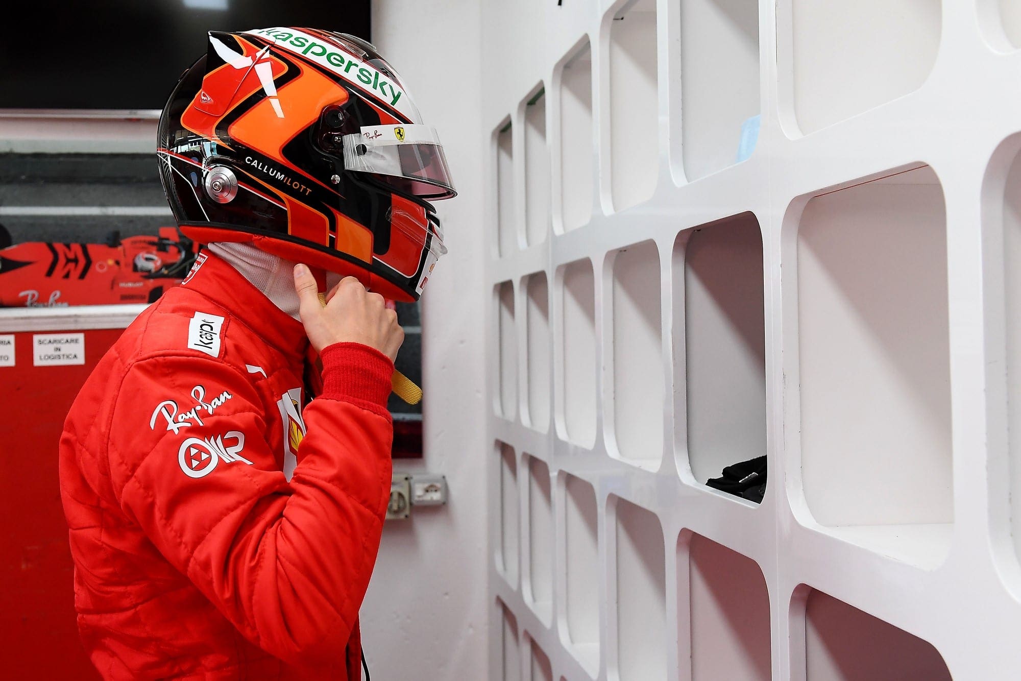 Galeria: confira as imagens do último dia de testes da Ferrari em Fiorano, com Ilott e Schumacher Callum Ilott - Ferrari - Testes Fiorano F1 2021