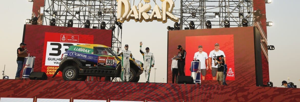 Bom começo de Dakar para Guiga Spinelli e Youssef Haddad na Arábia Saudita