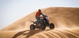 Cavigliasso vence a terceira etapa da categoria de quadriciclos do Rally Dakar