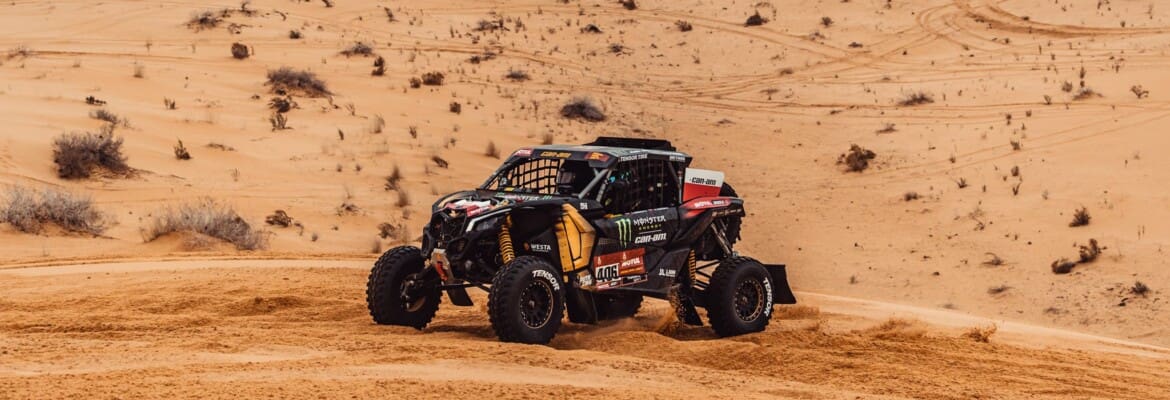 Equipe Monster Energy Can-Am segue na liderança do Dakar após etapa maratona