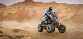 Andújar conquista a vitória da sétima etapa da categoria de quadriciclos do Dakar